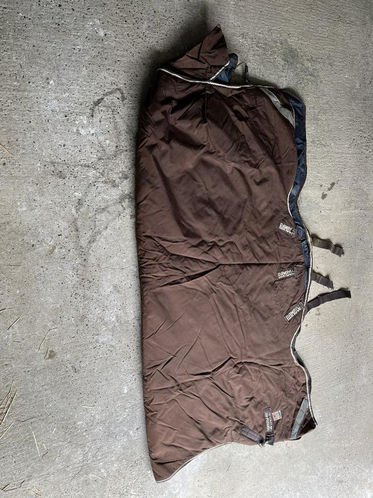 Rambo® 1680D Turnout 450g Vari-Layer met halve hals, 6,9", Dieren en Toebehoren, Paarden en Pony's | Dekens en Dekjes, Zo goed als nieuw
