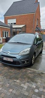 Citroen C4 Grand Picasso 2012 7 zitplaatsen, Auto's, Voorwielaandrijving, Euro 5, Zwart, Blauw