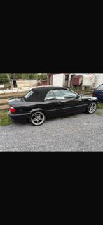 Bmw 318 ci, Auto's, BMW, Achterwielaandrijving, Cabriolet, Zwart, Bruin