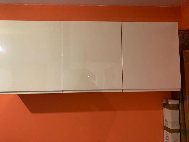 3 NIEUWE KEUKEN KASTJES VAN DSM, Huis en Inrichting, Keuken | Complete keukens, Nieuw, Enkelwandige keuken, Wit, Greeploos, Hoogglans of Gelakt