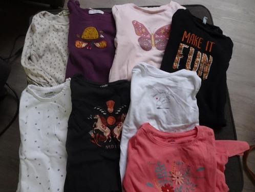 8 T-shirts met lange mouwen (Maat 92 - 36 maanden), Kinderen en Baby's, Kinderkleding | Maat 92, Zo goed als nieuw, Jongen of Meisje