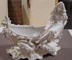 Antiek porselein beeld vrouw met zwanen, Antiek en Kunst, Verzenden