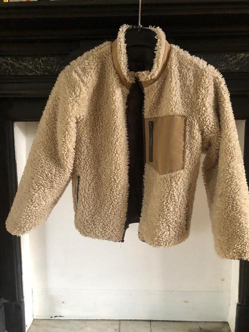 Jas, tweezijdig, teddy, Kinderen en Baby's, Kinderkleding | Maat 146, Zo goed als nieuw, Jongen, Jas, Ophalen
