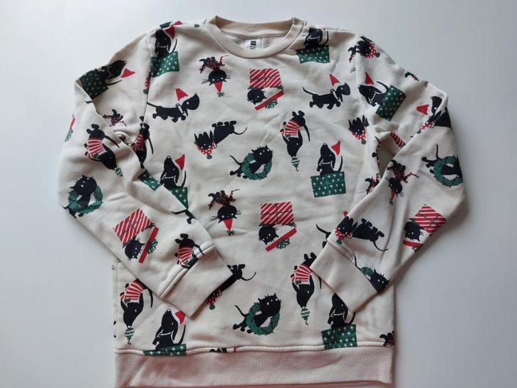 Kersttrui / sweater - Takkie in kerstmodus - maat:146/152, Kinderen en Baby's, Kinderkleding | Maat 146, Zo goed als nieuw, Jongen of Meisje
