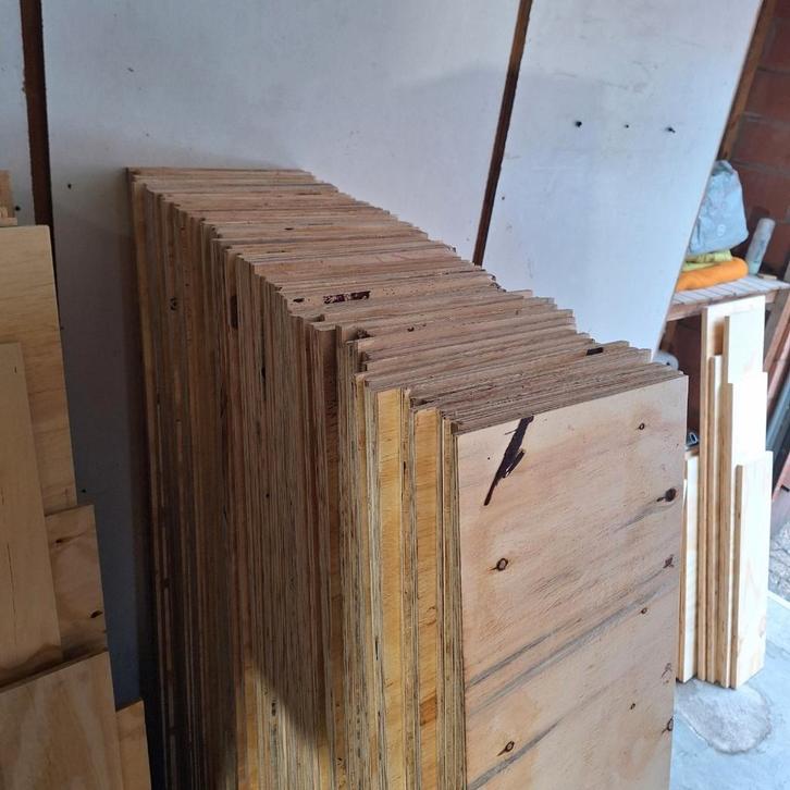 hout, Doe-het-zelf en Bouw, Hout en Planken, Nieuw, Overige typen, Overige houtsoorten, Minder dan 200 cm, Minder dan 25 mm, Ophalen of Verzenden