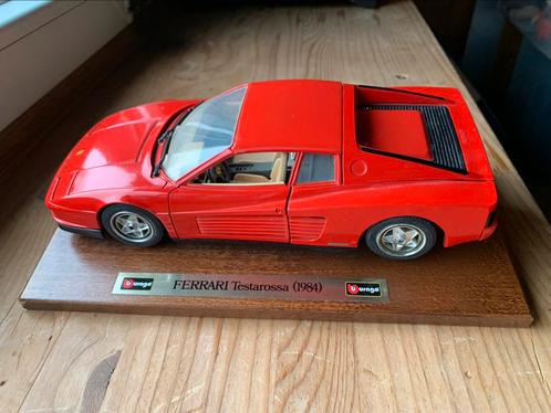 Schitterende Ferrari Testarossa miniatuur uit 1984!, Hobby en Vrije tijd, Modelauto's | 1:18, Zo goed als nieuw, Ophalen of Verzenden