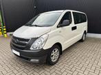 Hyundai H1 2.5 CRDi dubbel cabine 5 zit, Auto's, Stof, 199 g/km, Zwart, Wit