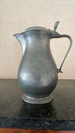 Tinnen kruik, midden 20ste eeuw, 24cm, Ophalen of Verzenden