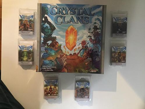 Jeu Chrystal Clans + 6 extensions, Hobby en Vrije tijd, Gezelschapsspellen | Kaartspellen