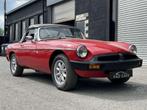 MG B 1.8i Cabriolet (bj 1979), Auto's, Stof, Zwart, Metaalkleur, Bedrijf