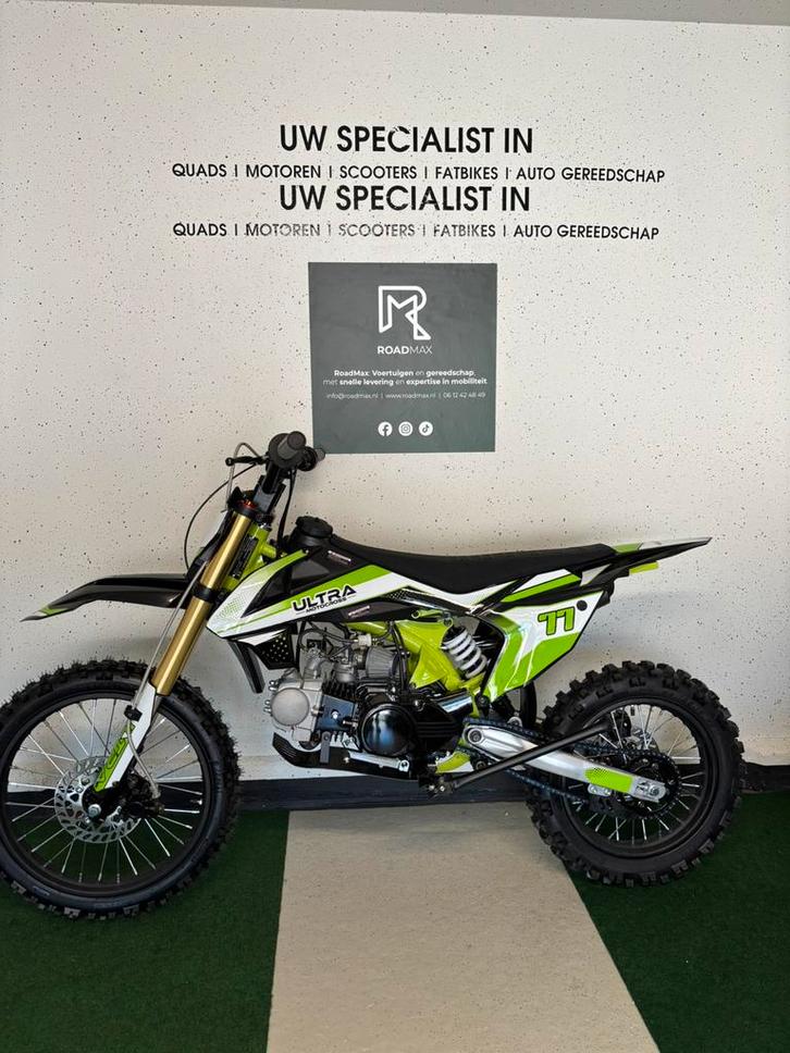 🚀Nieuw🚀Crosser Pitbike Crossmotor 125cc 11PK Schakel 90kmh, Kinderen en Baby's, Speelgoed | Buiten | Accuvoertuigen, Nieuw, Ophalen of Verzenden