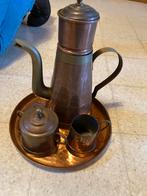 Koperen koffieset, Antiek en Kunst, Antiek | Brons en Koper, Ophalen, Koper