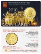 coincard 50 eurocent Vaticaanstad 2010 Nr. 1, Postzegels en Munten, Munten | Europa | Euromunten, Ophalen of Verzenden, Vaticaanstad