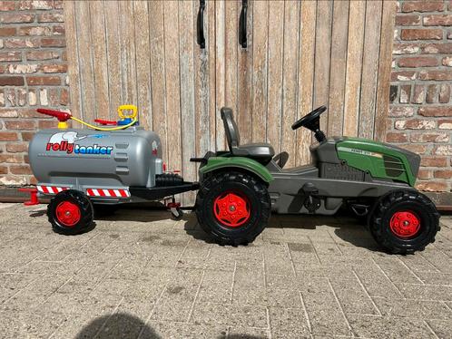 Traptractor Fendt met watervat, Enfants & Bébés, Jouets | Extérieur | Véhicules & Draisiennes, Comme neuf, Véhicule à pédales