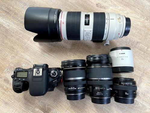Canon 77D + Lenses, Diversen, Overige Diversen, Gebruikt, Ophalen