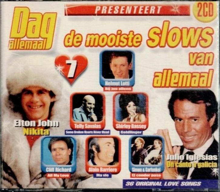 2 x cd   -   De Mooiste Slows Van Allemaal 7, Cd's en Dvd's, Cd's | Overige Cd's, Ophalen of Verzenden