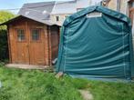 Abri de jardin + tente PVC, Jardin & Terrasse, Enlèvement, Utilisé, Abri de jardin
