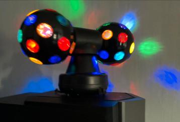 Party Funlights Draaiende discobollen. beschikbaar voor biedingen