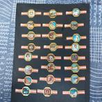 Complete reeks sigarenbandjes: thema Griekenland, Verzamelen, Ophalen of Verzenden, Zo goed als nieuw, Sigarenbandjes