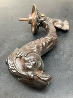 deurklopper heurtoir de porte dauphin dolfijn, Antiek en Kunst, Curiosa en Brocante, Ophalen