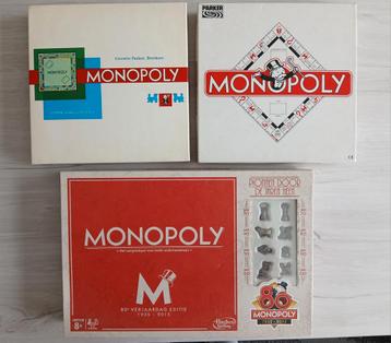 Monopoly vintage bordspellen in nieuwstaat in 1 lot!, Enlèvement ou Envoi, Comme neuf