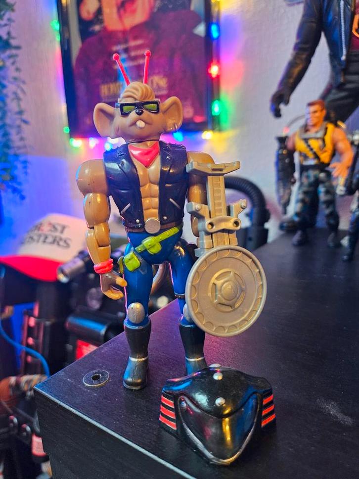 Biker Mice Throttle (Galoob - 1993), Verzamelen, Beelden en Beeldjes, Ophalen of Verzenden