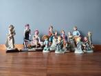 Lot beeldjes in biscuit en polystone, Enlèvement ou Envoi, Comme neuf, Humain