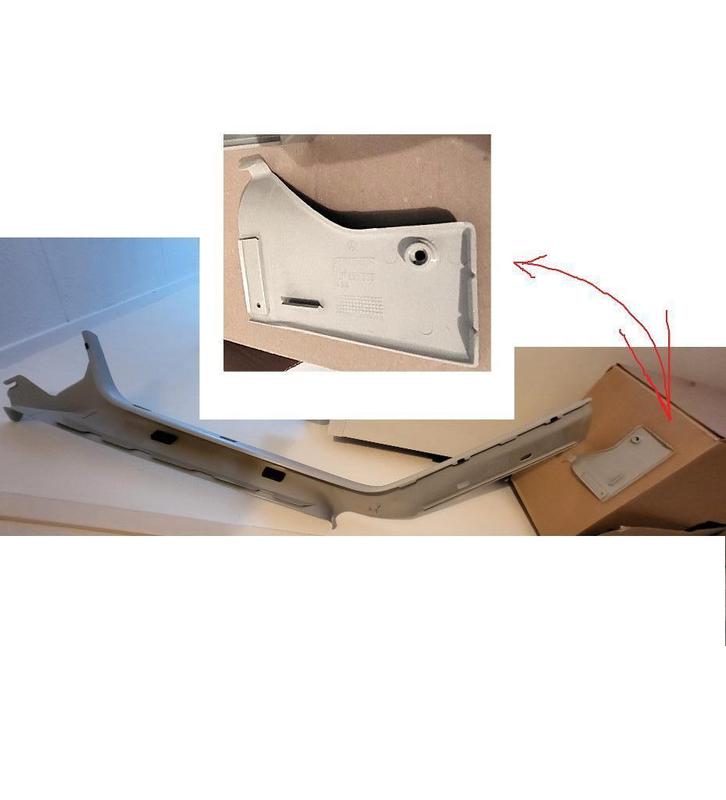 2 items voor VW T4 bus, Interieurlijst van Volkswagen, Auto-onderdelen, Interieur en Bekleding, Volkswagen, Nieuw, Ophalen of Verzenden