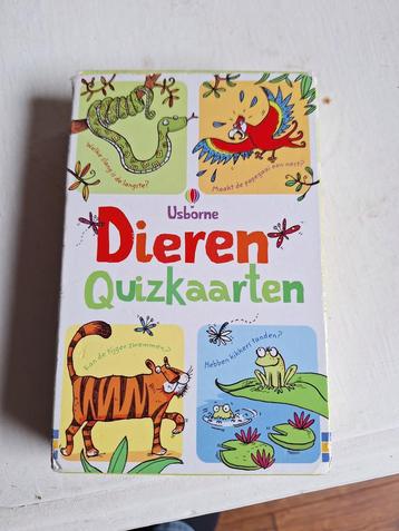 Dieren quizkaartrn beschikbaar voor biedingen