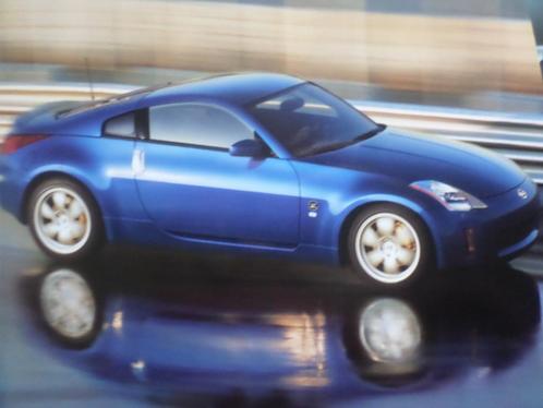 Brochure sur le coupé Nissan 350Z dans un dossier - FRANÇAIS, Livres, Autos | Brochures & Magazines, Nissan, Envoi