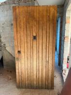 Voordeur vol eik, Doe-het-zelf en Bouw, Deuren en Vliegenramen, Gebruikt, 215 cm of meer, Buitendeur, Hout