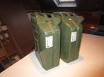 Metalen jerrycans 20l, Ophalen, Gebruikt
