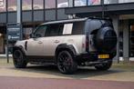 Land Rover Defender 110 P300e X-Dynamic HSE Urban Widetrack, Auto's, Gebruikt, Leder, Hybride Elektrisch/Benzine, Zilver of Grijs