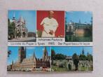 postkaart Ieper 1985 (bezoek van de paus), Verzenden