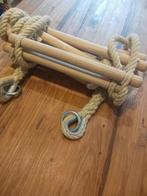 Echelle de corde bois fibre naturelle, Comme neuf, Enlèvement ou Envoi
