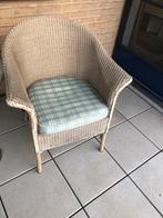 Twee rieten tuinstoelen, Ophalen, Gebruikt