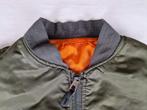 ALPHA INDUSTRIES green/orange reversible pilot jacket (XL), Ophalen of Verzenden, Nieuw, Maat 56/58 (XL), Groen