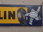 Michelin emaille reclamebord, Enlèvement, Utilisé, Panneau publicitaire