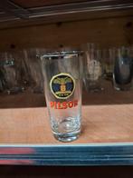 Oud email bierglas pilsor lamot, Verzamelen, Ophalen of Verzenden