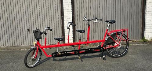Onderwaterfiets XL Ouder-kind-kind-tandem, Fietsen en Brommers, Fietsen | Tandems, Zo goed als nieuw, Minder dan 10 versnellingen