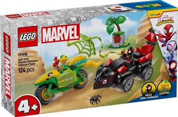 Lego 11198 marvel spin electro dinosaur vehicle spider-man beschikbaar voor biedingen