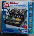 Playtive 10 in 1 wooden game collection., Enlèvement ou Envoi, Neuf
