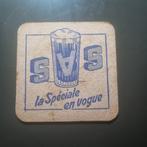 Sous Bock SAS (modèle 1), Verzamelen, Biermerken, Viltje(s), Overige merken, Gebruikt, Ophalen of Verzenden