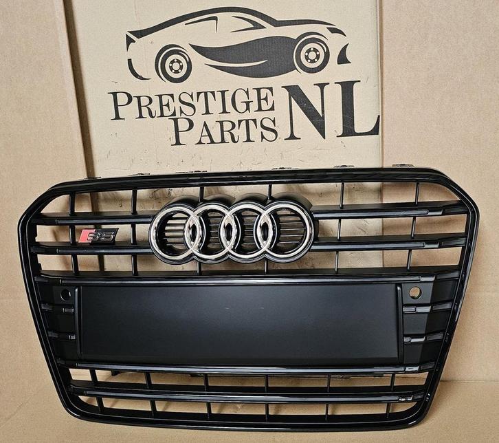 Grill Audi A5 8T S5 FACELIFT BLACK EDITION NIEUW 2012-2017, Auto-onderdelen, Carrosserie, Bumper, Voor, Nieuw, Herkomst onderdeel bekend
