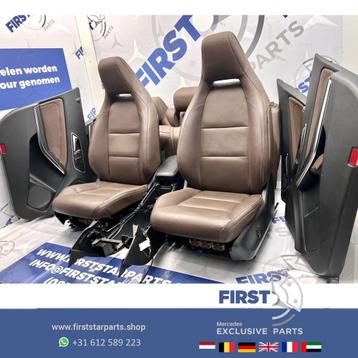W176 W117 W156 AMG STOELEN ZETELS BRUIN AMG COMPLEET INTERIE, Auto-onderdelen, Ophalen of Verzenden, Gebruikt, Mercedes-Benz