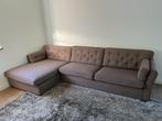 Zithoek / zetel Andrew 3-zit met longchair, Huis en Inrichting, Zetels | Zetels, Ophalen, Hout, Gebruikt, Hoekbank