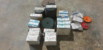 Lot schuurschijven beschikbaar voor biedingen