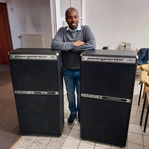 ‼️ NOVANEX L100 SPEAKER MET VERSTERKER, Muziek en Instrumenten, Versterkers | Keyboard, Monitor en PA, Zo goed als nieuw, Ophalen