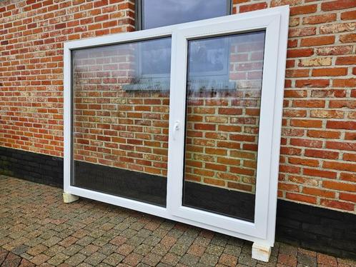 Prachtige Pvc Ramen Deceuninck, Doe-het-zelf en Bouw, Raamkozijnen en Schuifdeuren, Zo goed als nieuw, Raamkozijn, Kunststof, Inclusief glas