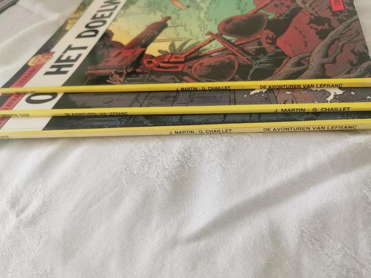 Lefranc - diverse strips, Boeken, Stripverhalen, Zo goed als nieuw, Ophalen of Verzenden